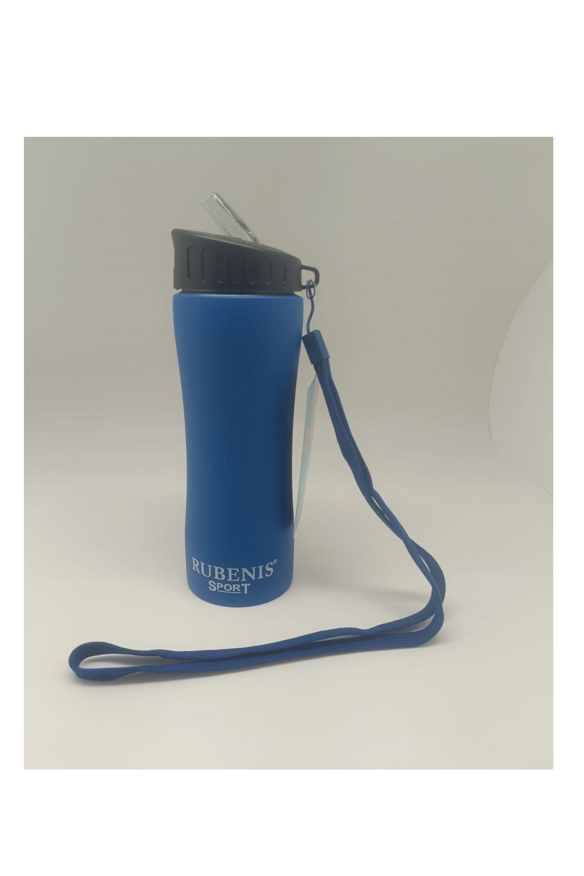 Rcm-04 500ml Ince Gövde Çelik Matara Mavi 1 Adet