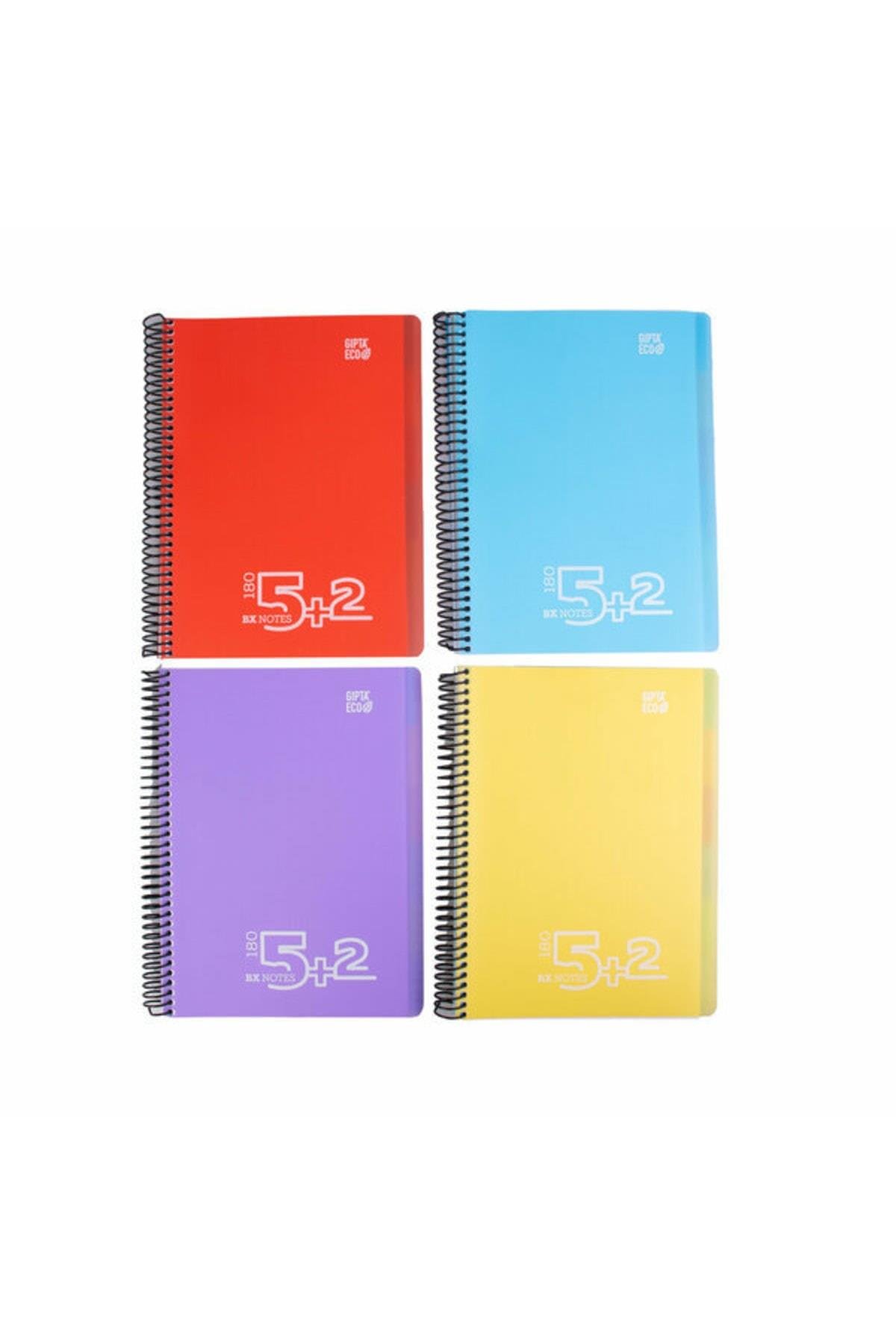 Spiralli Pp.kapak Eco Bx Notes Defter A4 180yp 5+2 1244 1 Adet