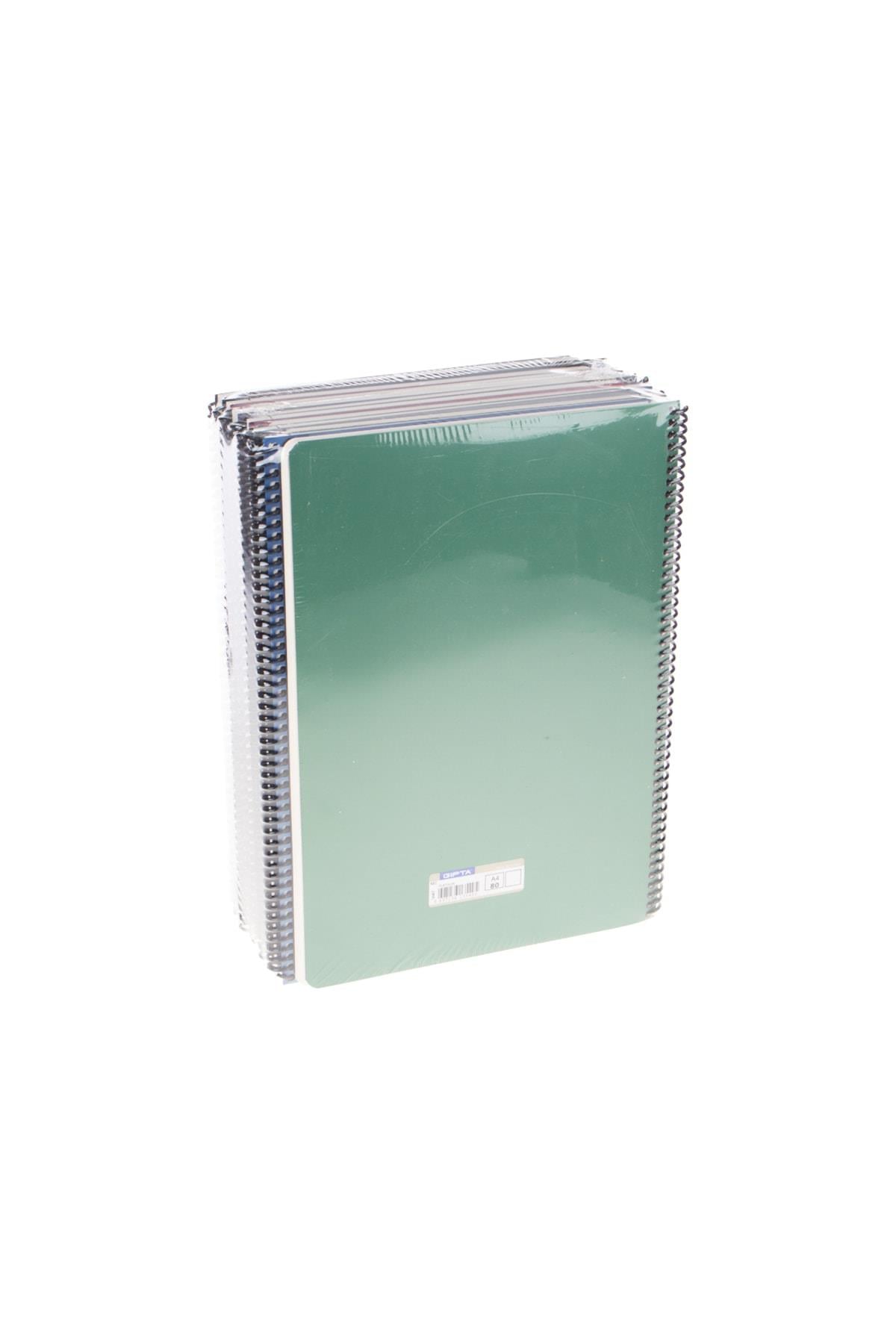 Spiralli Pp Kapak Platinum Defter A4 80/0 