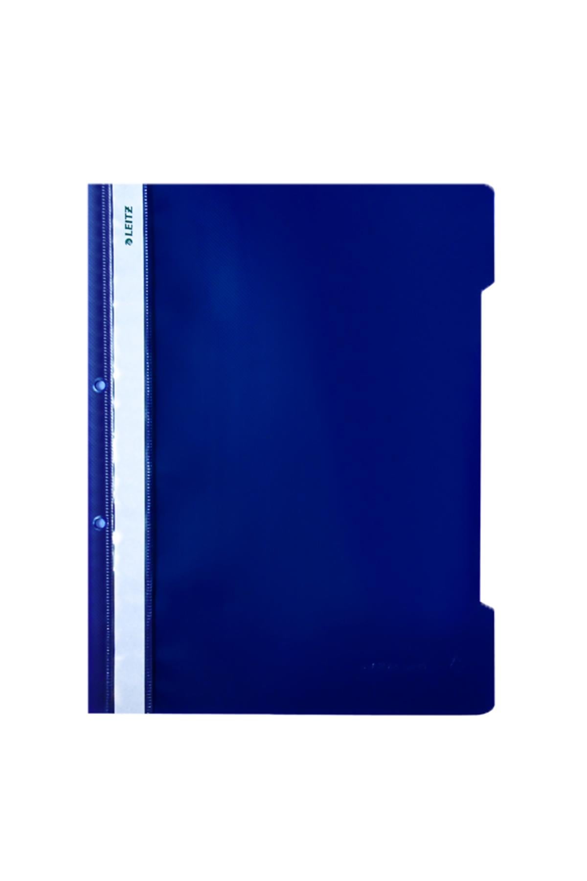 Telli Dosya Plastik Lacivert L-4189 (50 Lİ PAKET)
