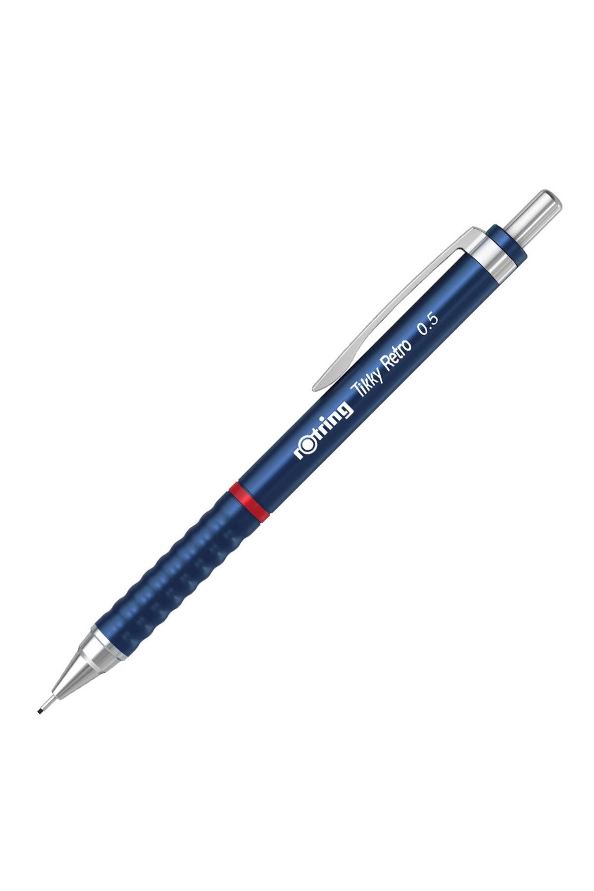 Tikky Retro 0.5 Silgi Hediyeli Mavi Ro-Rk05-Mavı