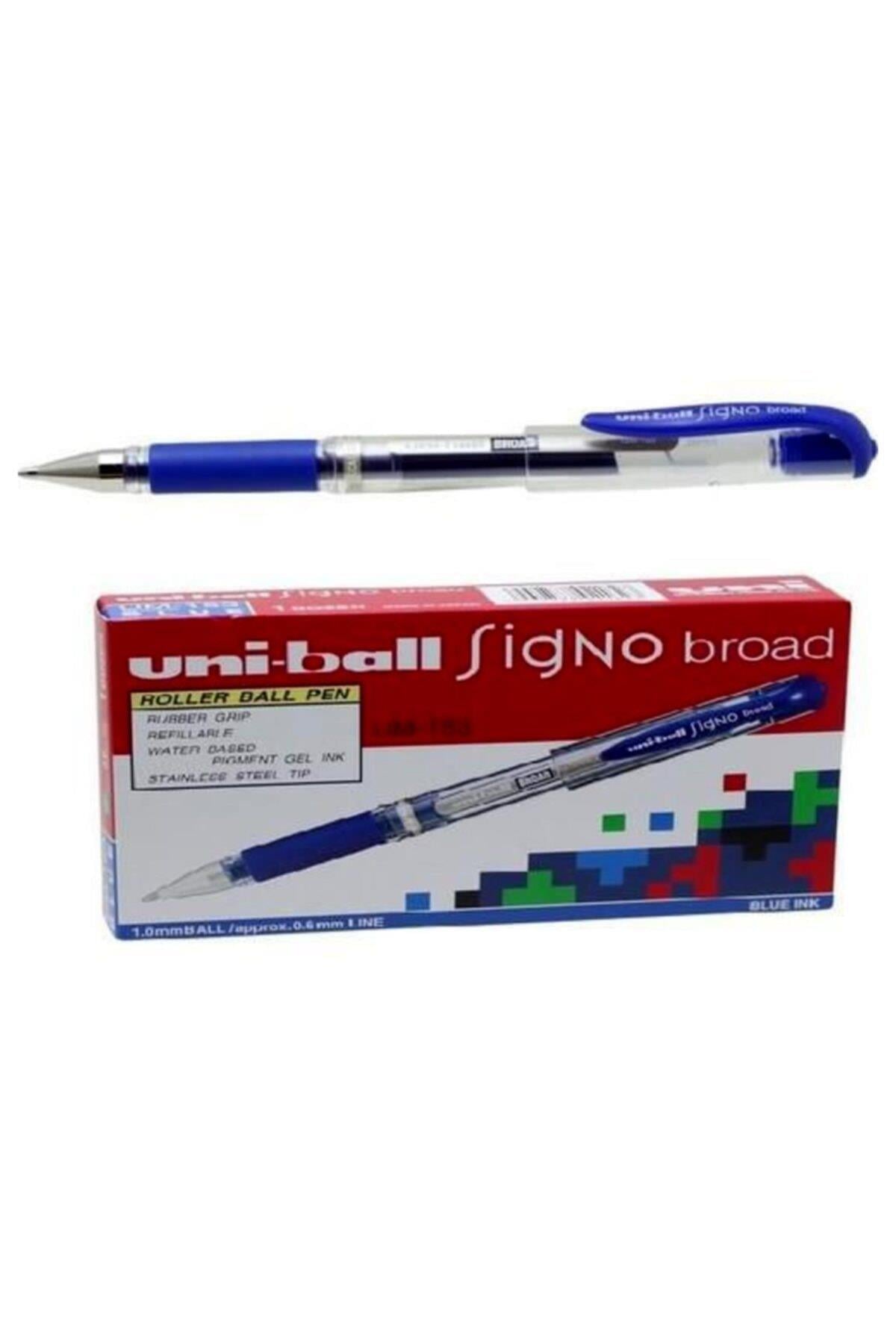 Um-153 Signo Broad 1.0 Mm Imza Kalemi 12'li 1 Kutu Mavi