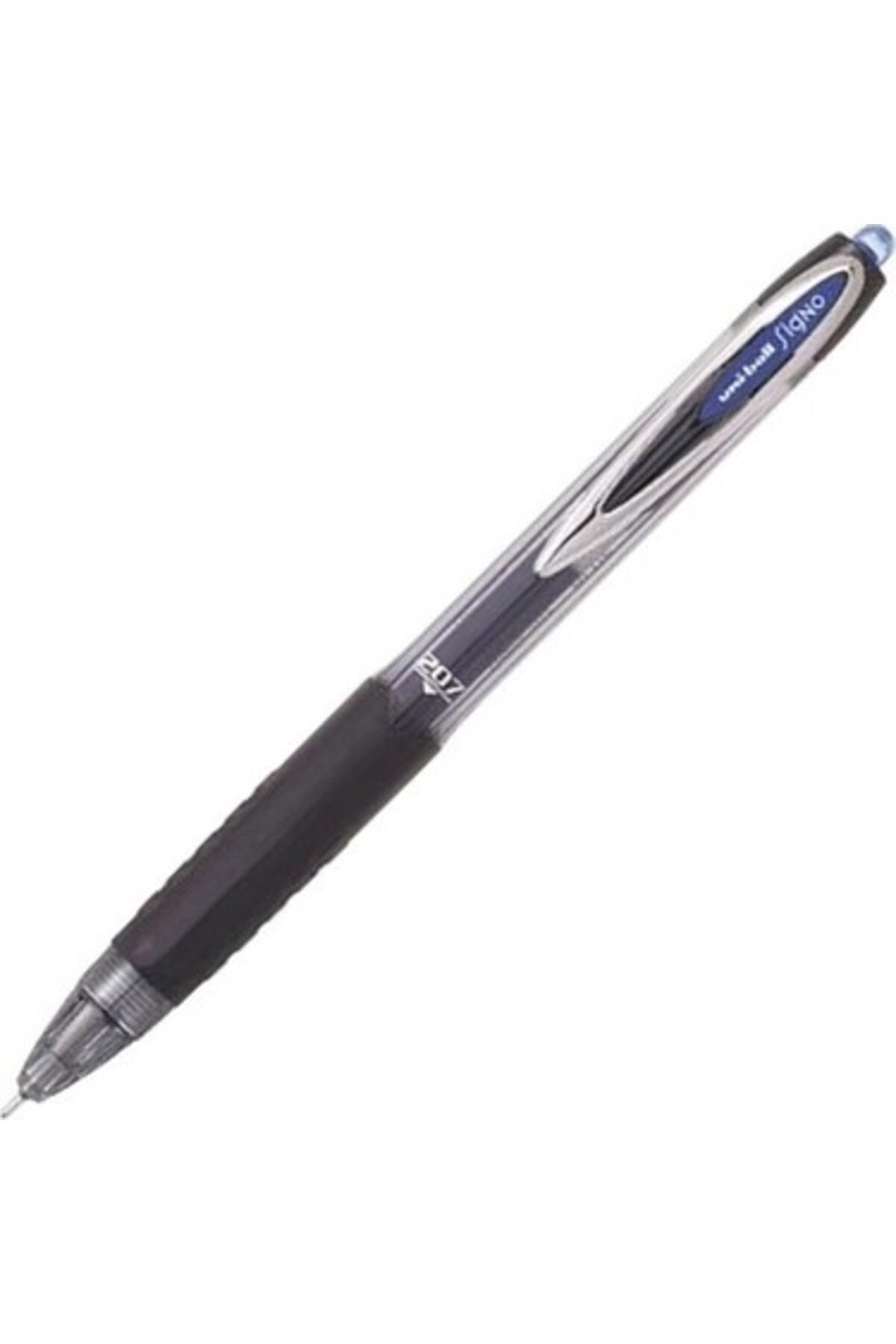 Uniball Signo UMN-207 0.7mm Basmalı Jel Kalem Mavi