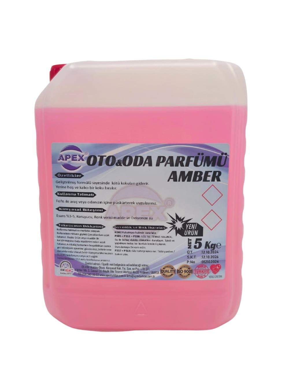 Amber Kokulu Parfüm 5 lt  