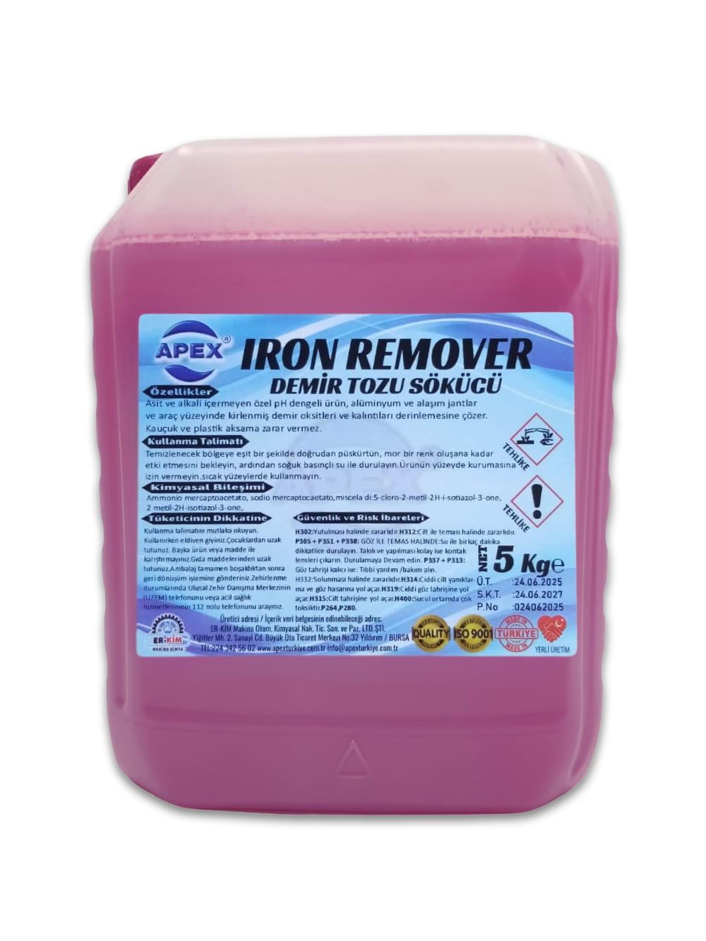 Demir Tozu Temizleyici 5KG – Araç Jant ve Kaporta Balata Sökücü