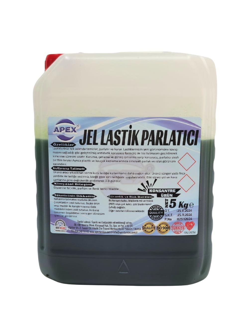 Oto Araç Lastik Parlatıcı 5 kg  