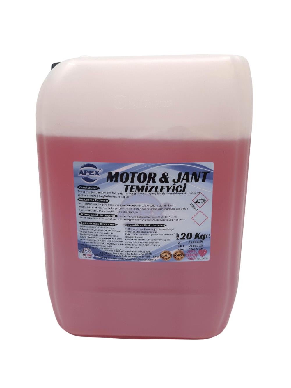Oto Motor Jant Temizleme 20 kg 