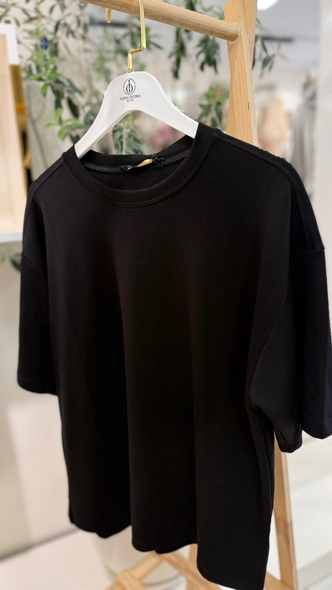 Basic Modal T-shirt Sİyah