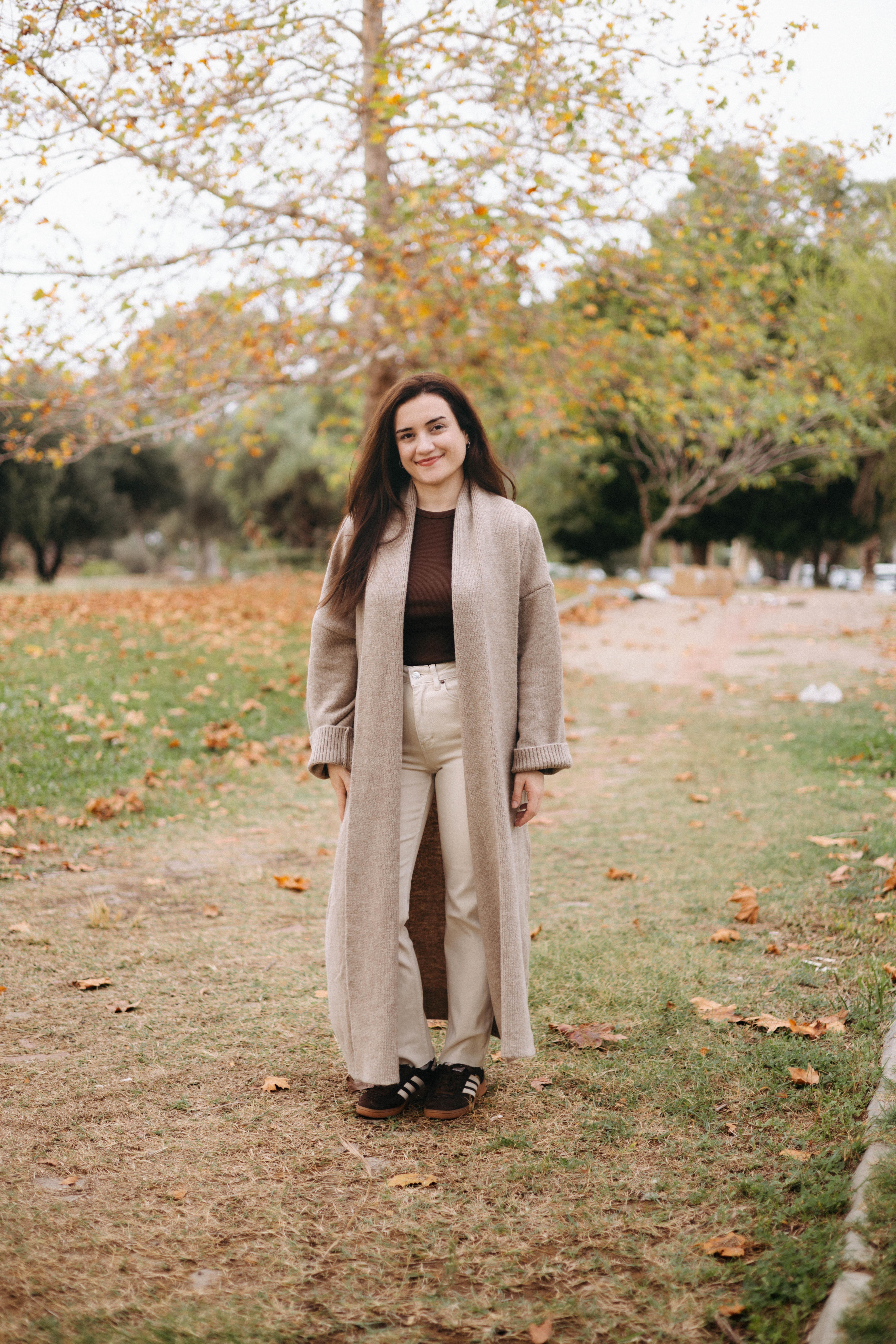 Maxi Hırka Vizon