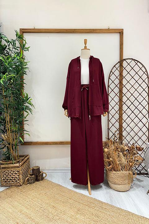 FERMUARLI MODAL TAKIM Bordo