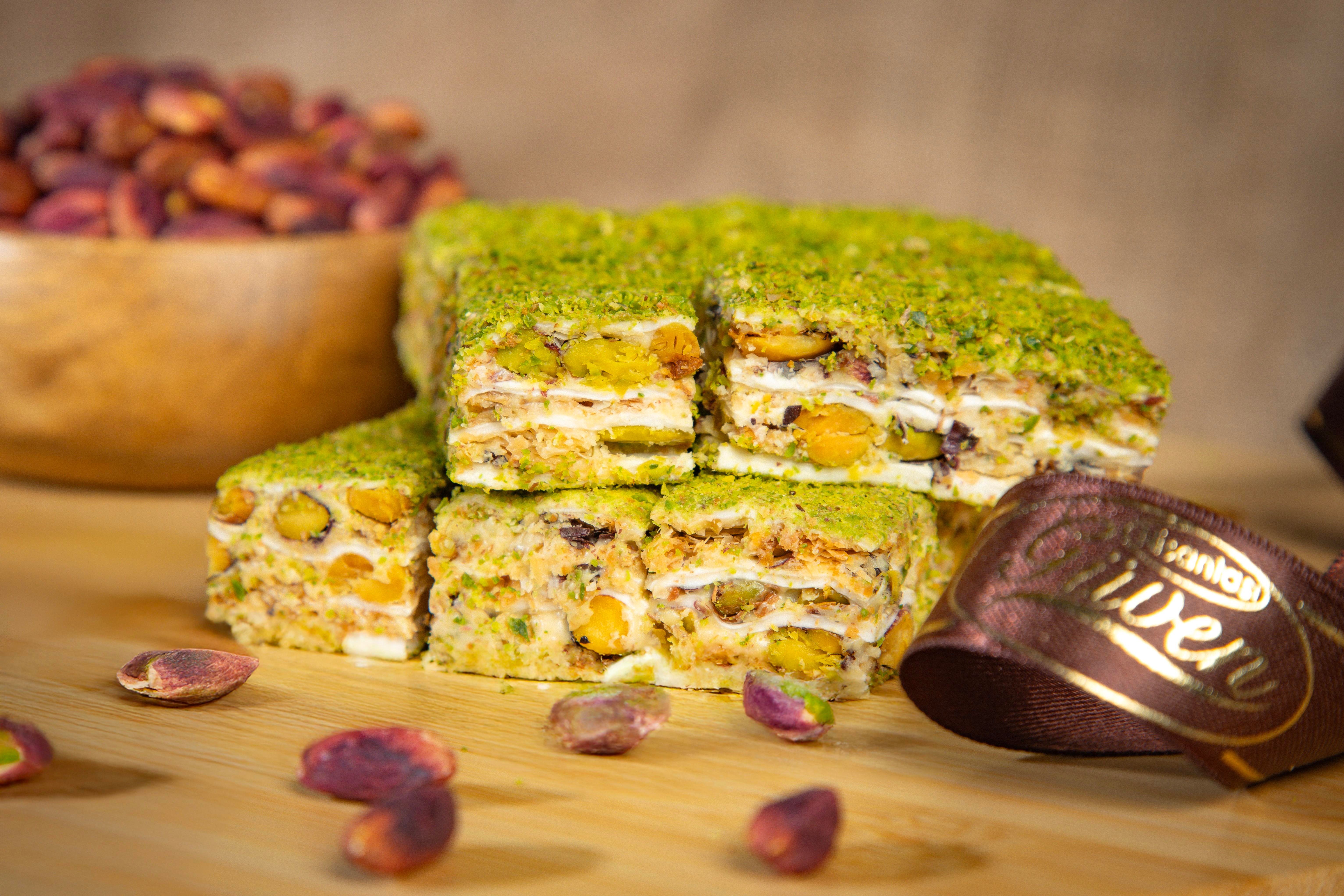 Çıtır Baklava Fıstıklı Lokum