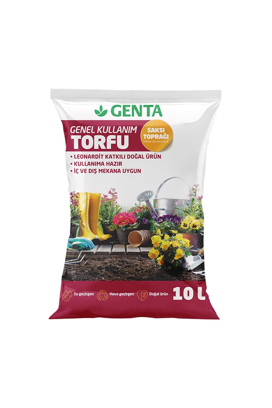 Genta Torf Genel Kullanım 10 L