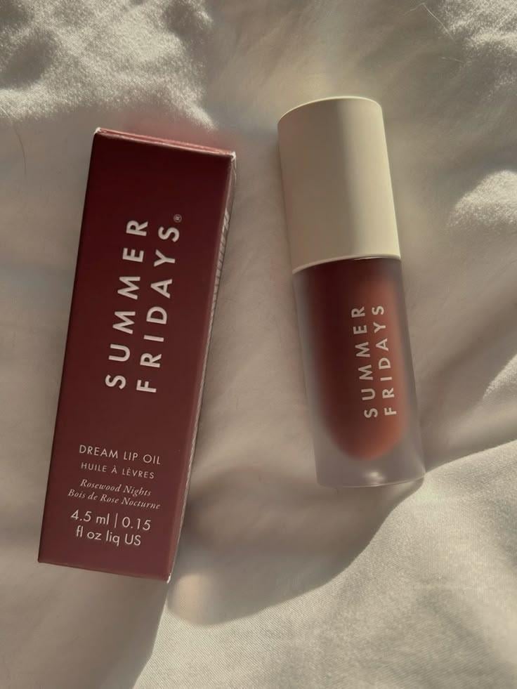 SUMMER FRIDAYS Rêve Lip Oil - rosewood nights