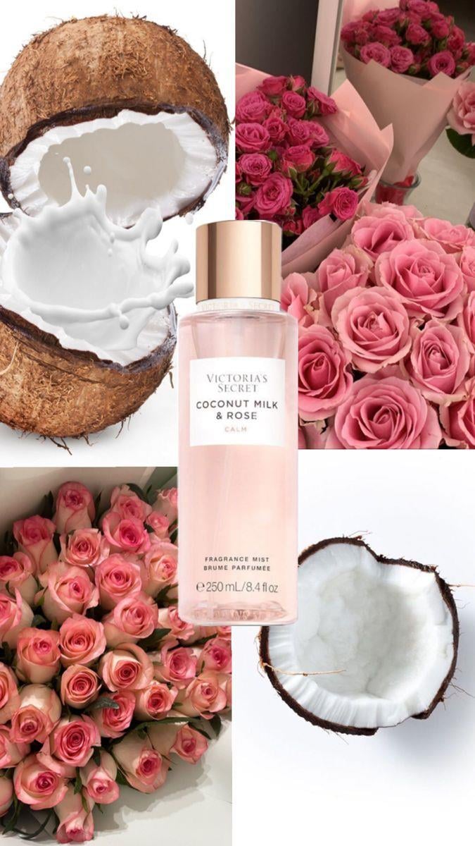 VS body mist coconut milk&rose