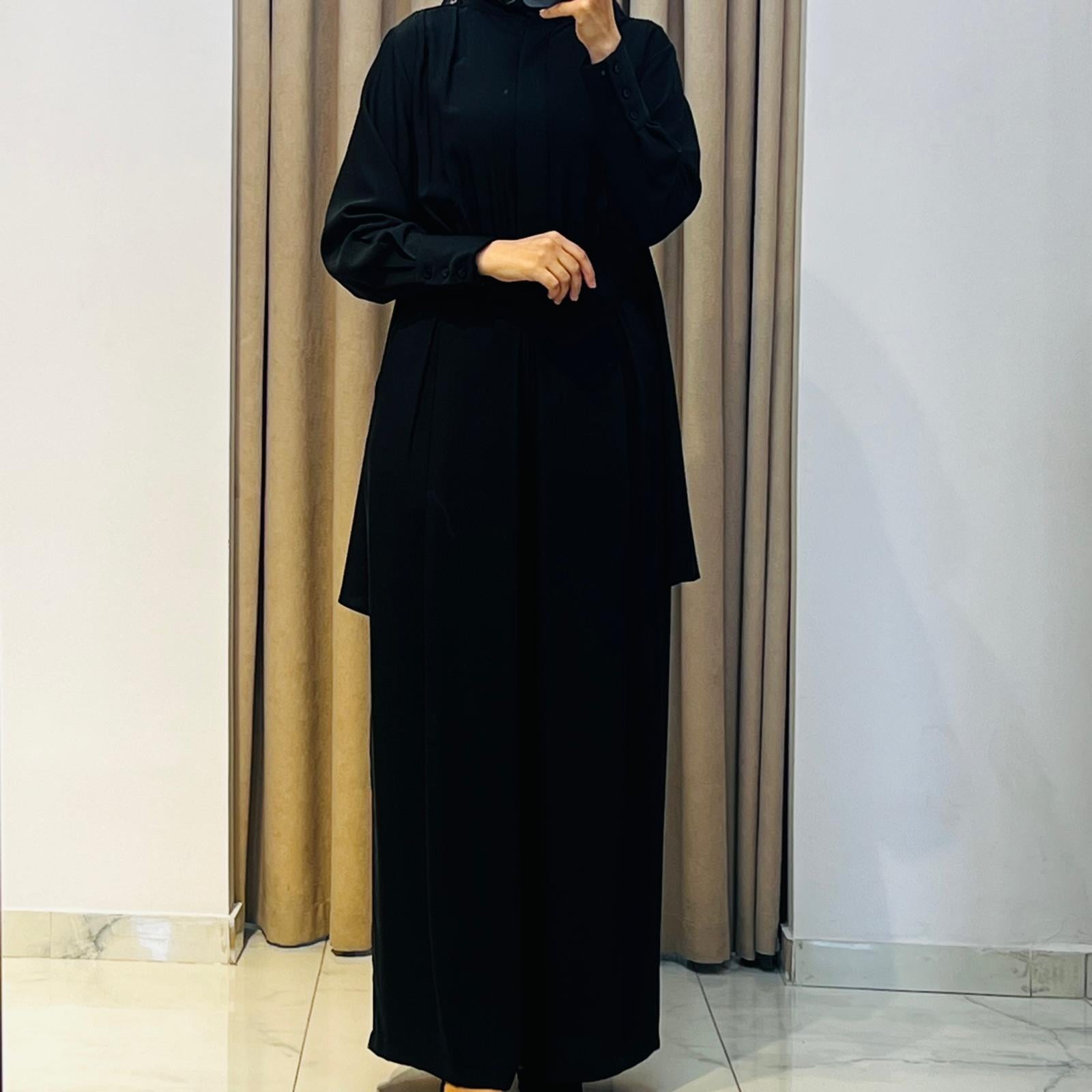 TERZİ DÜKKANI MONİCA KREP TULUM SİYAH