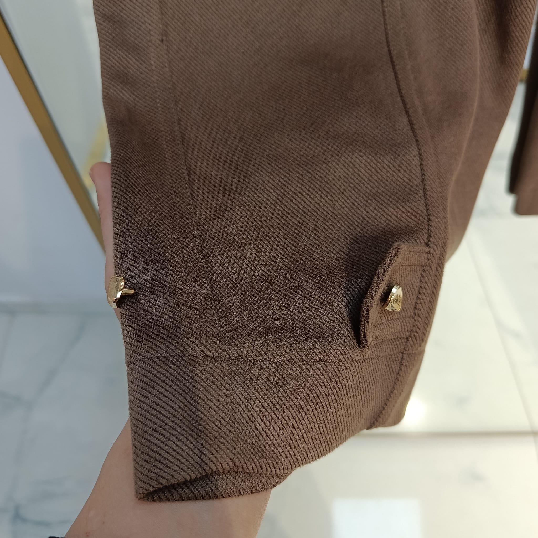 YUSUF ÖZDEMİR BELİ LASTİKLİ KADİFE PANTOLON AÇIK KAHVE