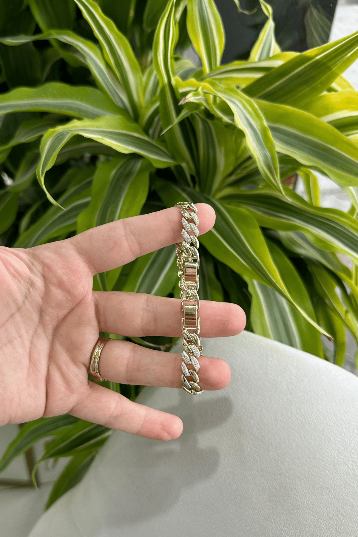 Premium Gurmet Model Gold Altın Kaplama Bileklik