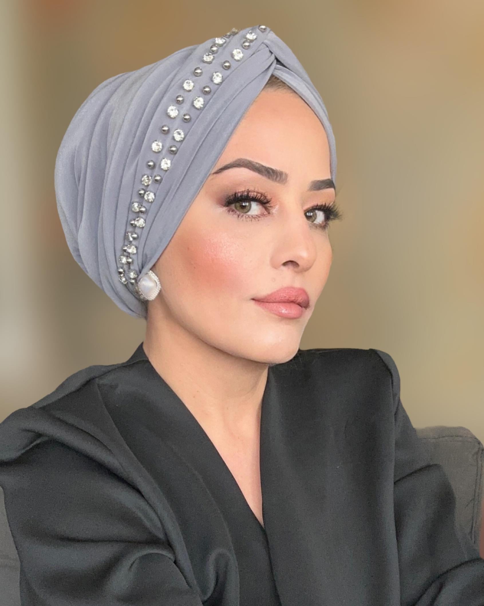  GRİ SUYOLU TAŞLI DOLGULU BONE