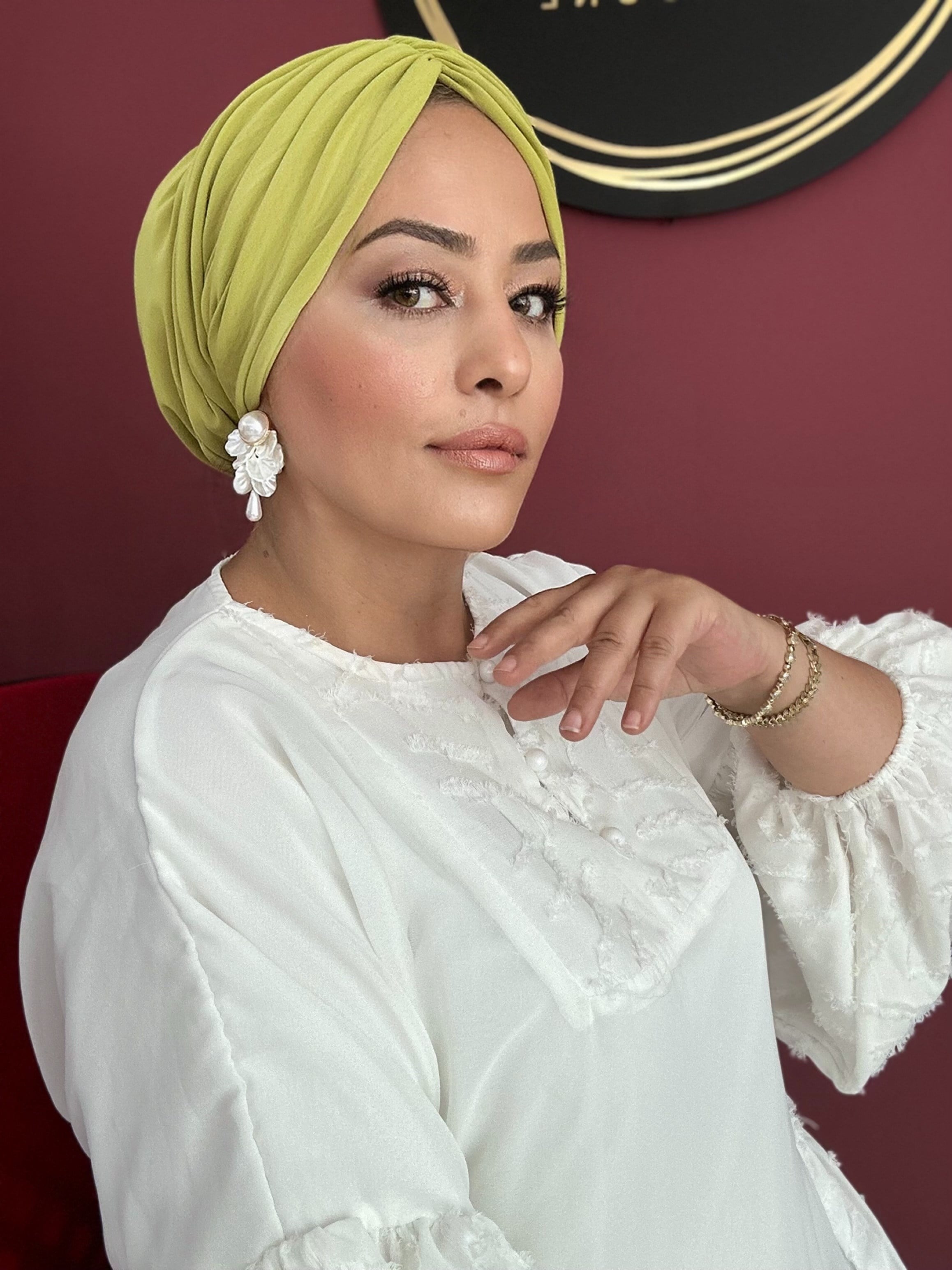FISTIK YEŞİL DRAPE DOKGUS BONE