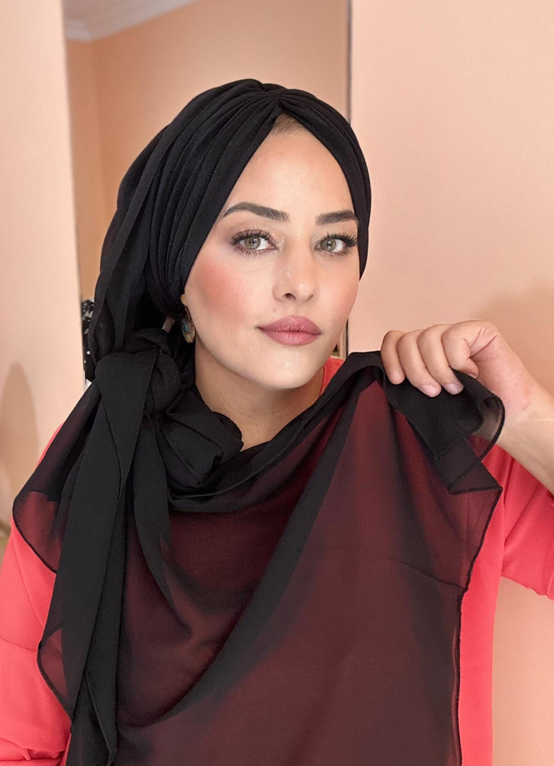SİYAH DRAPE DOLGULU BONEŞAL