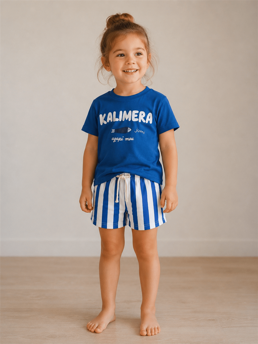 %100 Pamuk Kalimera Unisex Takım