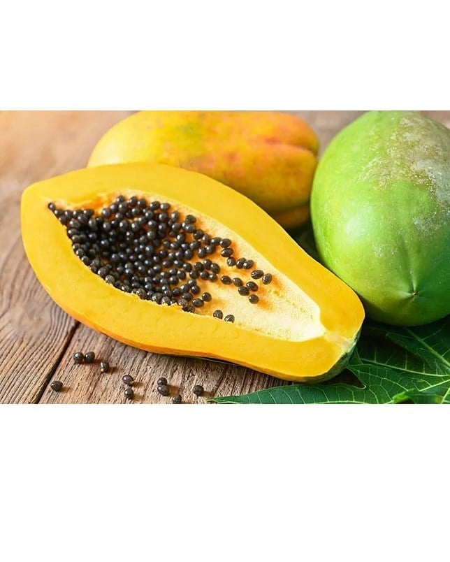 Doğal Taze Dalından Papaya Meyvesi 1 Kg