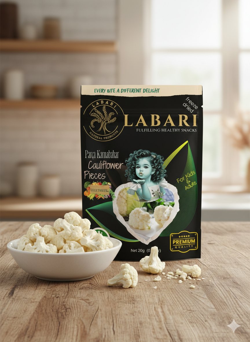 Labari Dondurularak Kurutulmuş Karnabahar 20 gram