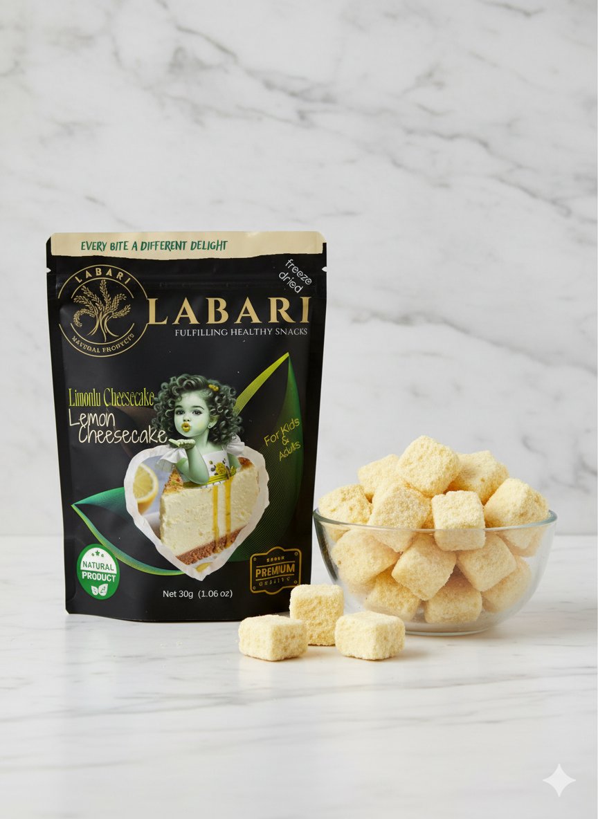 Labari Dondurularak Kurutulmuş Limonlu Cheesecake 30 gram