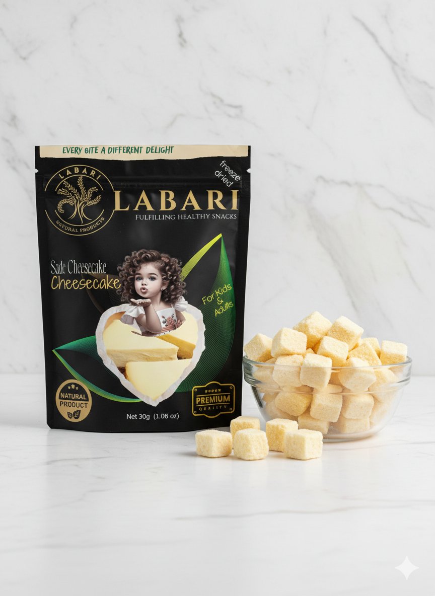 Labari Dondurularak Kurutulmuş Sade Cheesecake 30 gram