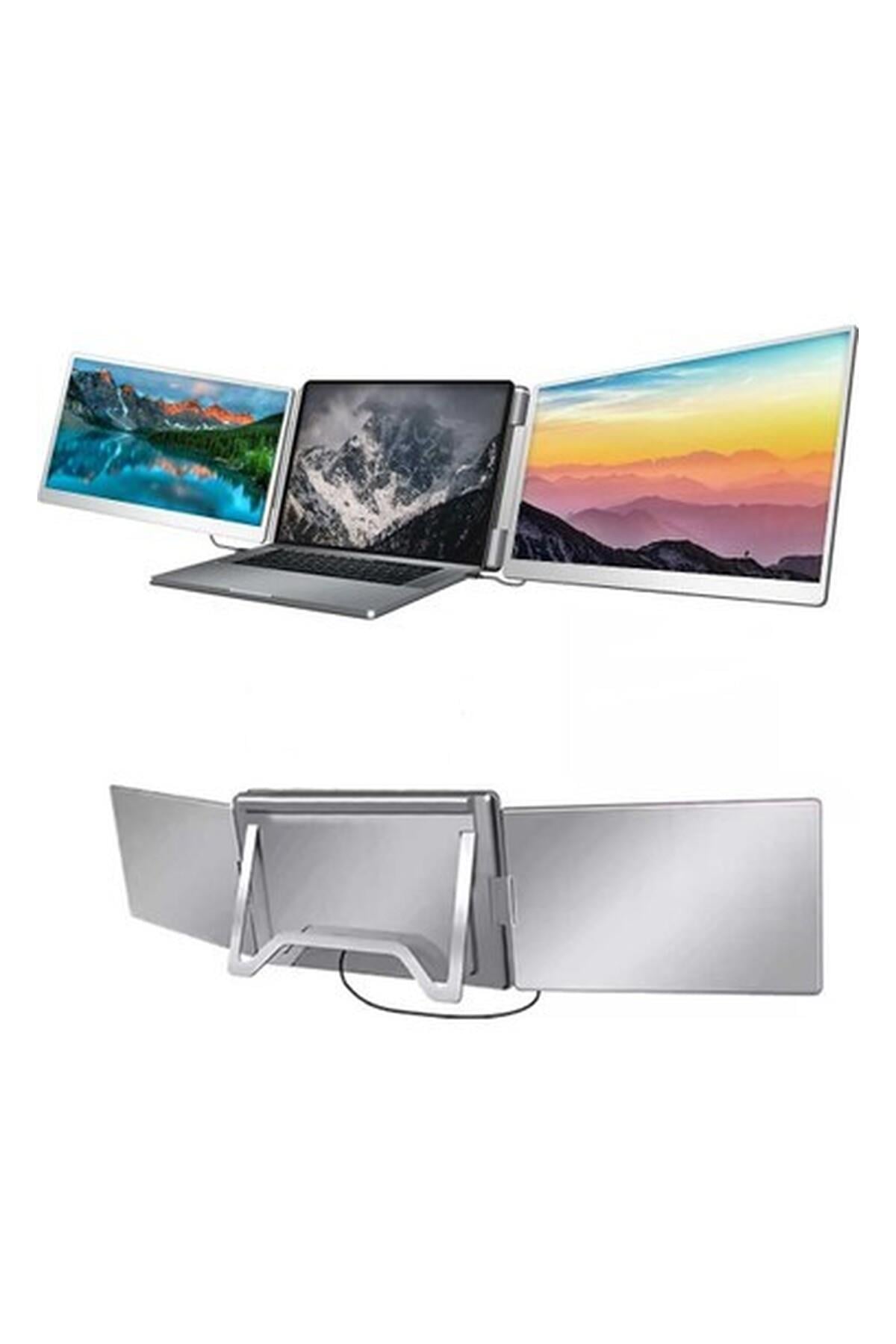 15.6″ Ikili Taşınabilir Monitör Çoklu Ekran Fhd Notebook Monitör