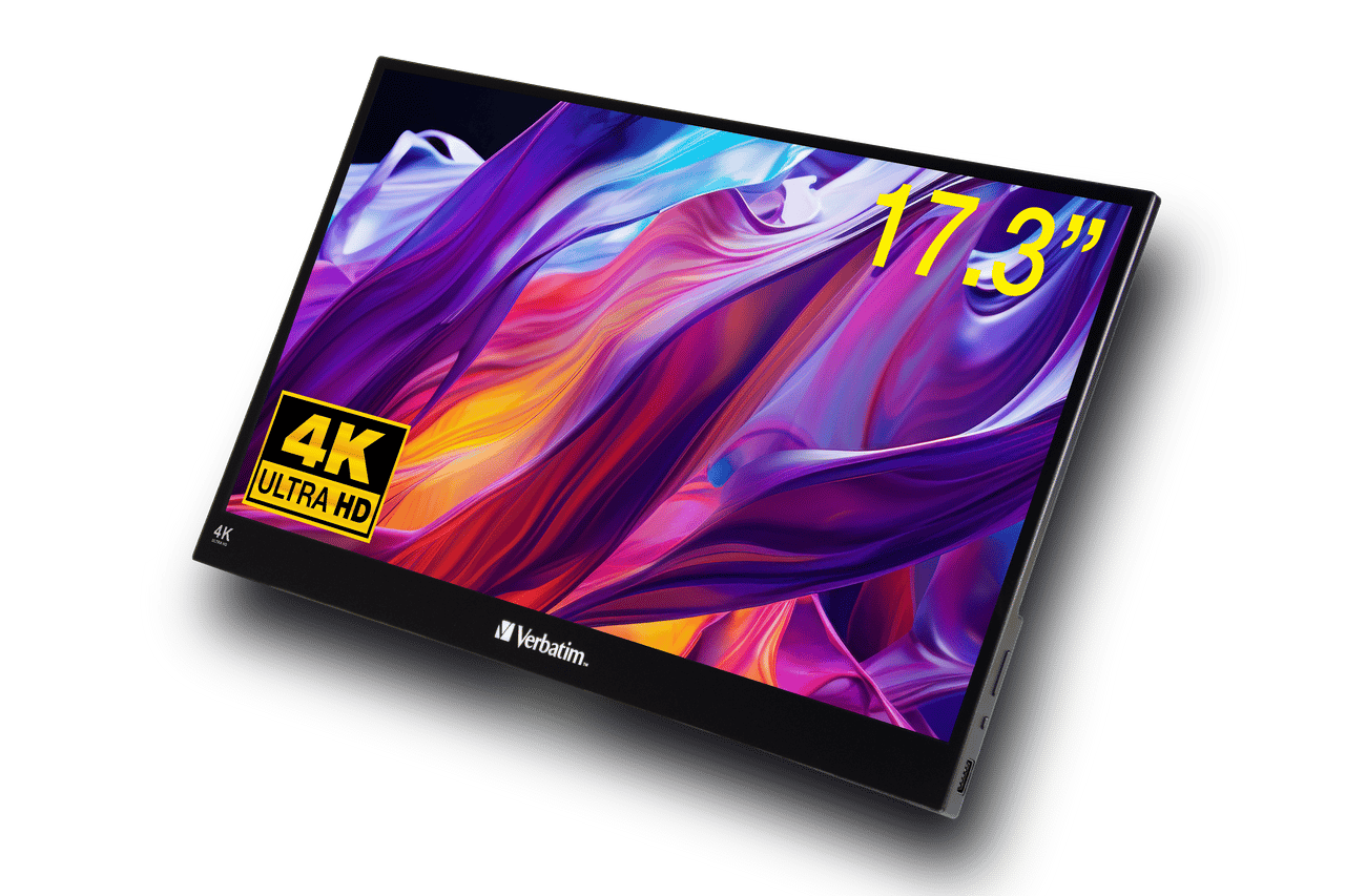 Verbatim 32239 Pmt-17 4k 17.3'' Usb-c Dokunmatik Metal Kasa Taşın