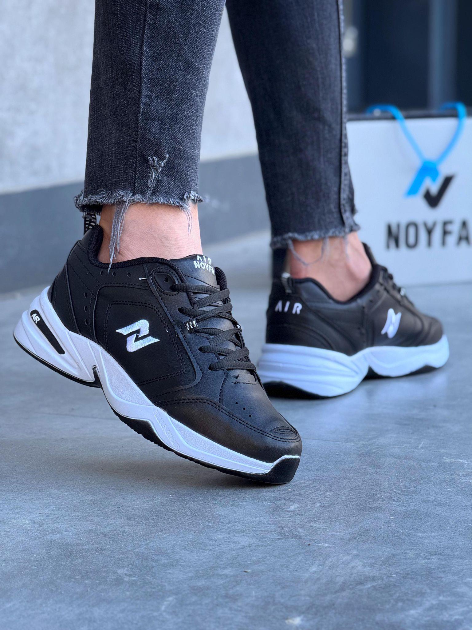 NOYFA011 GÜNLÜK YÜKSEK TABAN RAHAT SPOR ERKEK AYAKKABI 