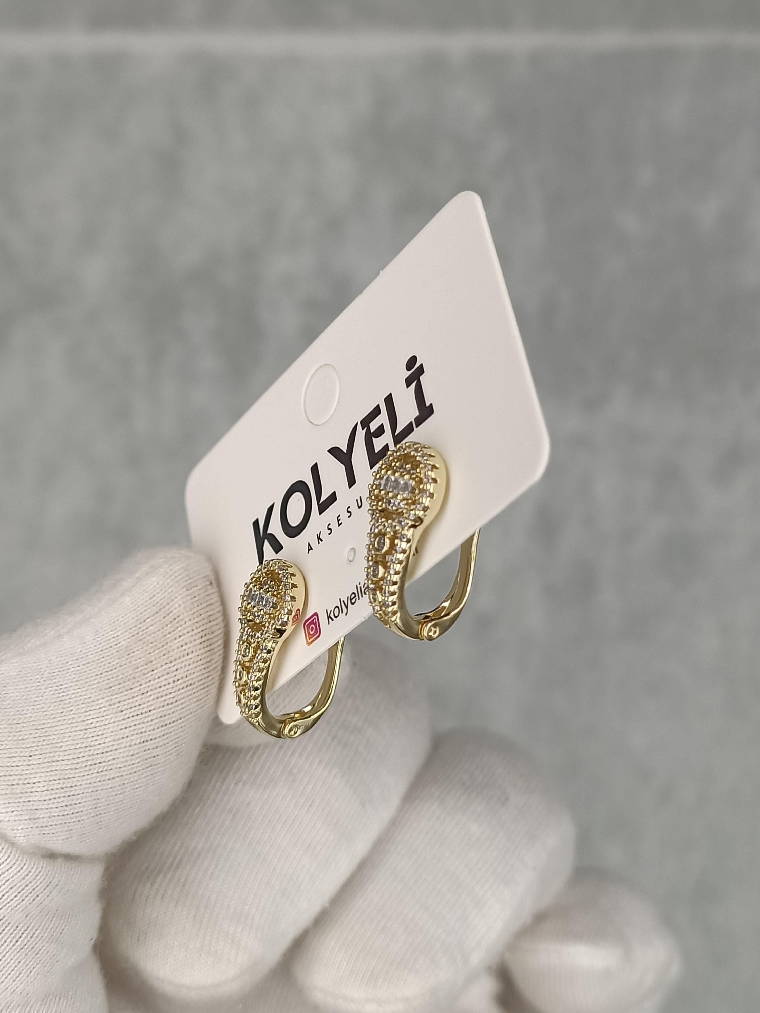 Kolyeli bloom küpe