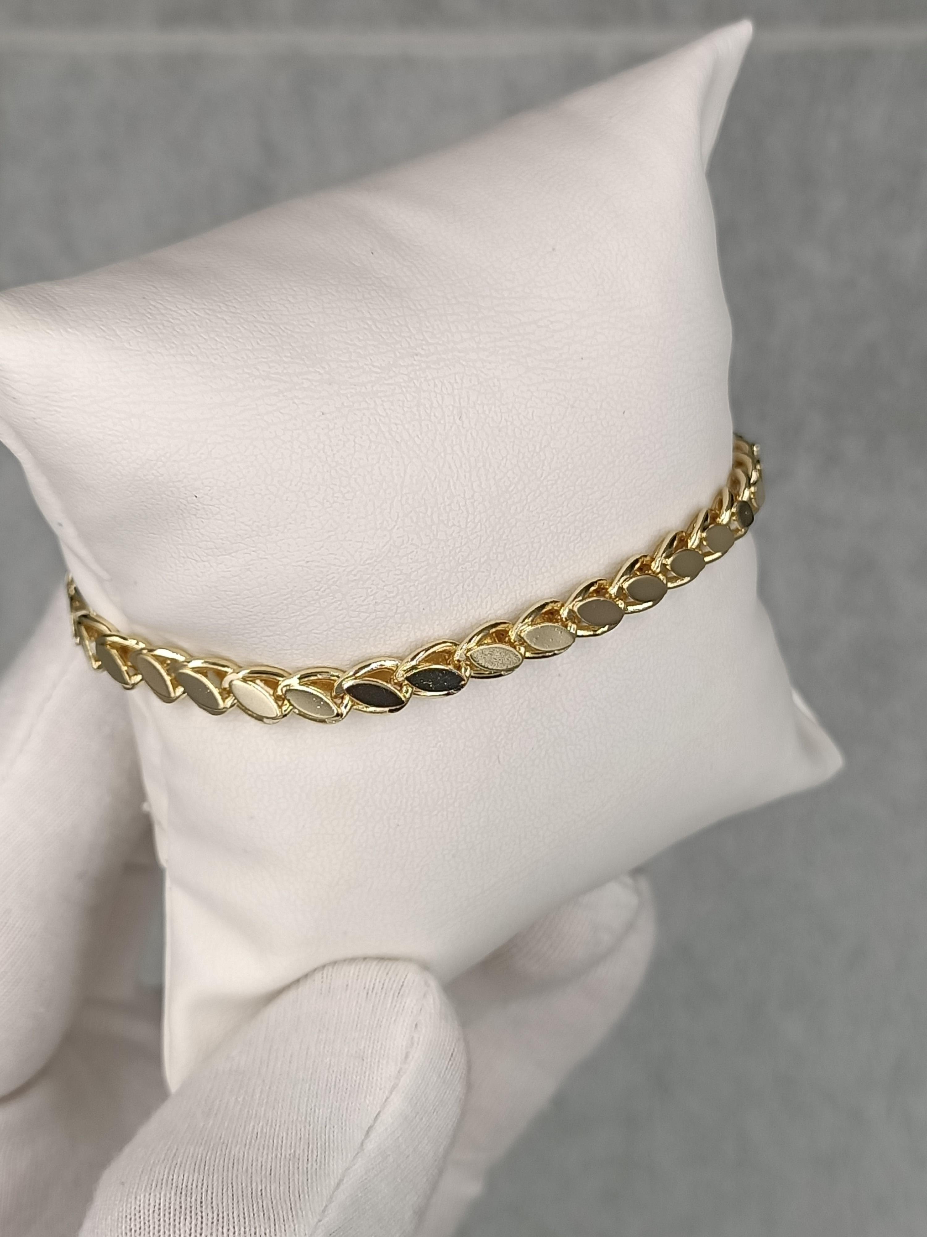 Kolyeli pearl bileklik (19cm)