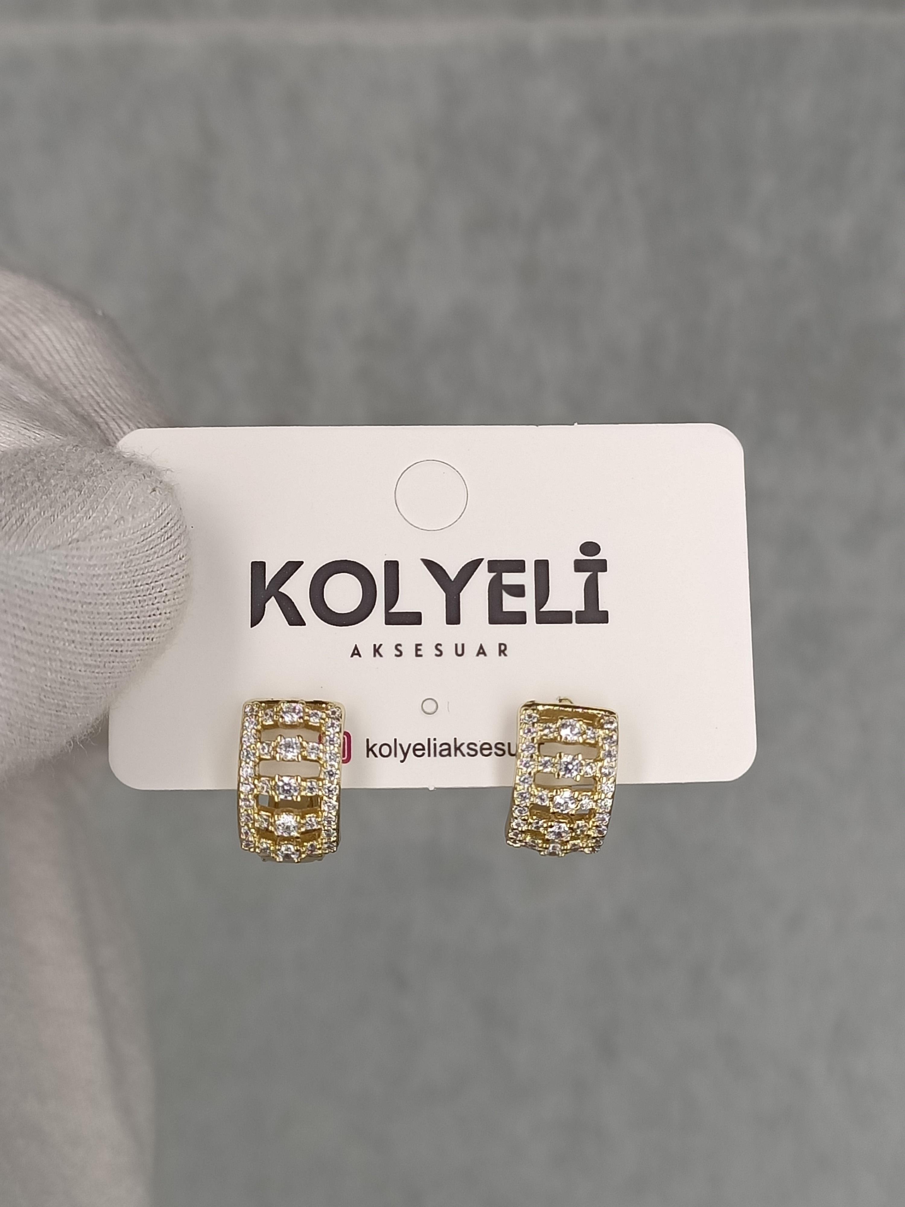Kolyeli tide küpe