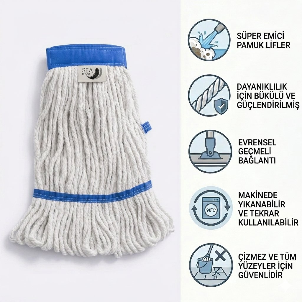 Ekstra Islak Mop Dar - 500 gr