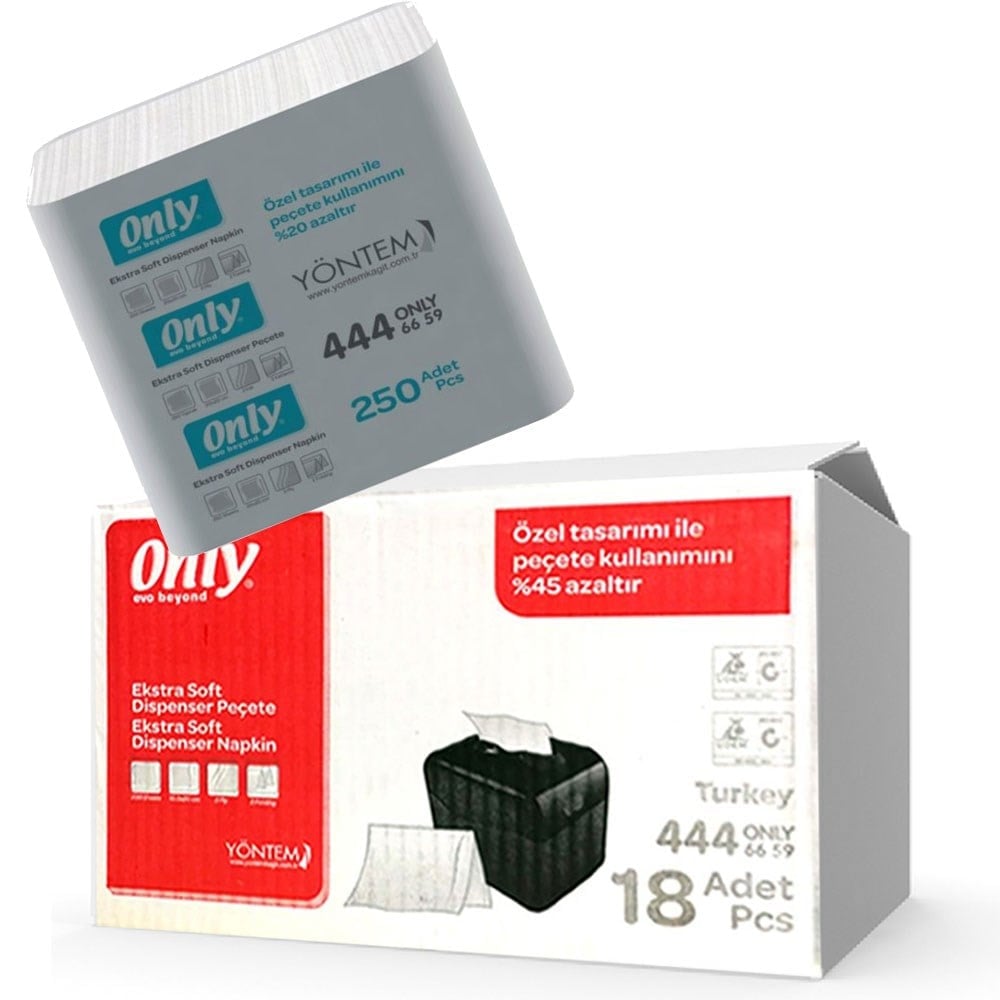 Only Evo Beyond Dispenser Peçete - 200'lü 1 Koli