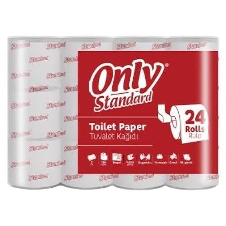 Only Standart 24'lü 3 Katlı Tuvalet Kağıdı