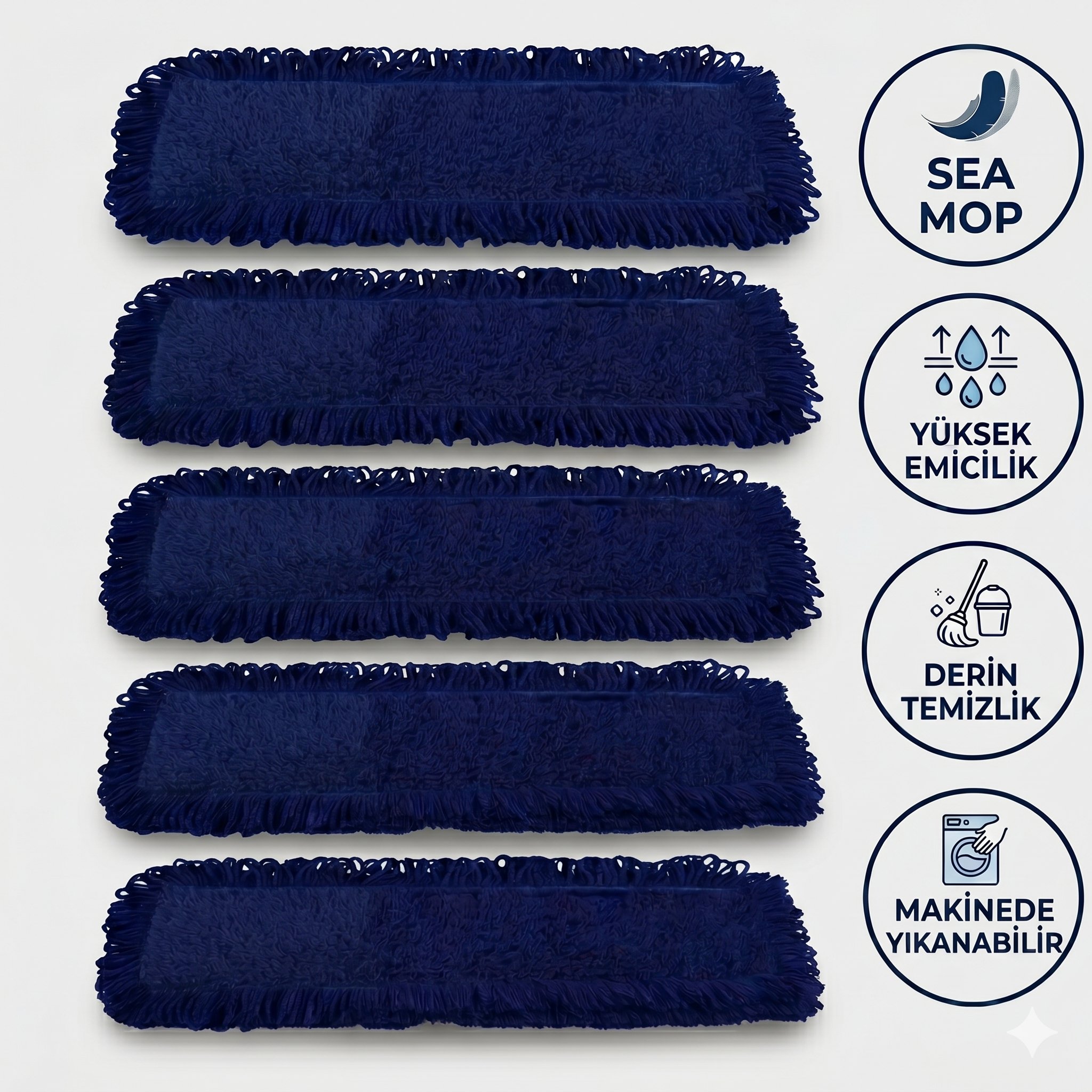 Orlon Mop Eko 60 Cm 5'li