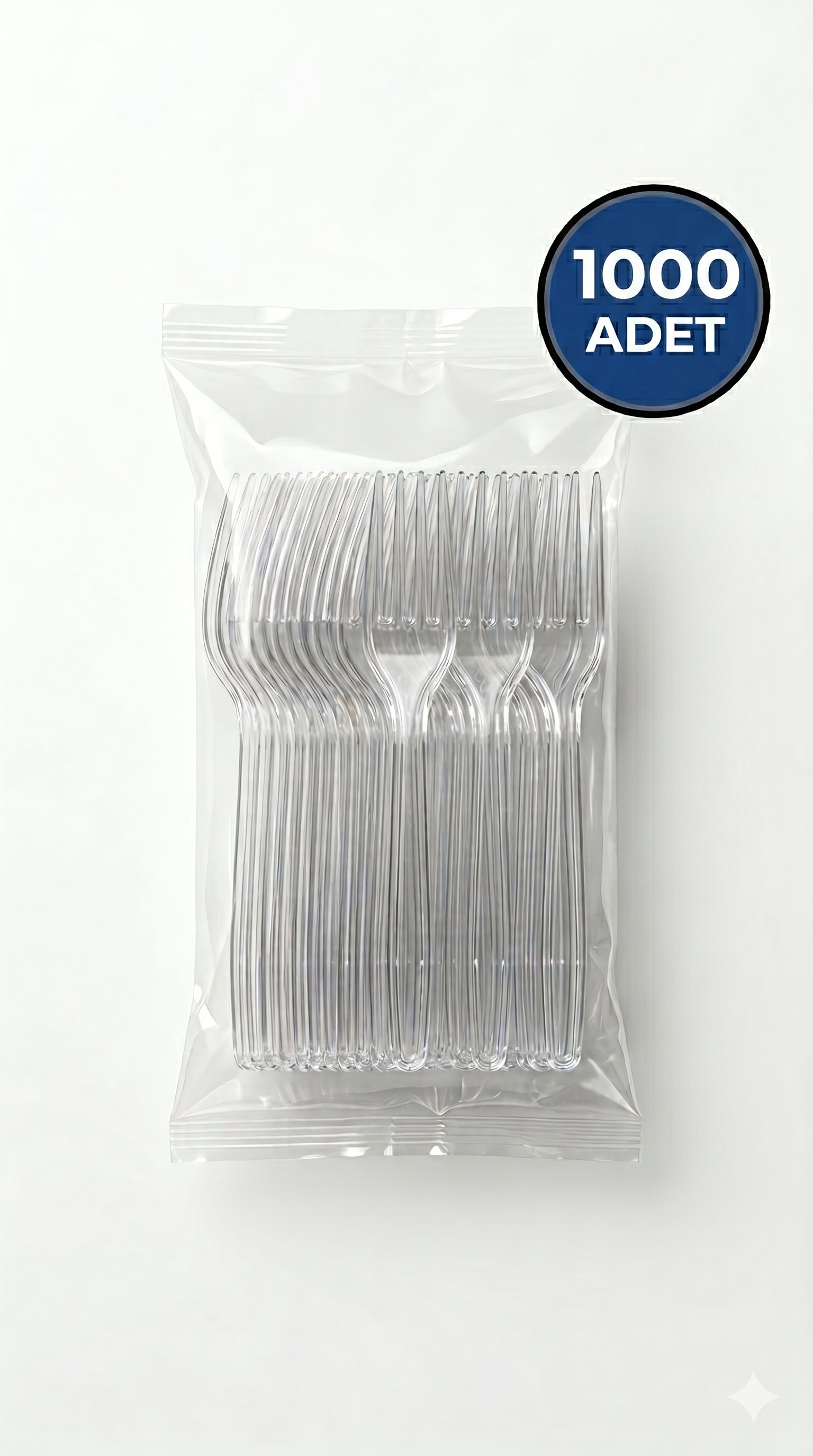 Plastik Çatal 1000 Adet