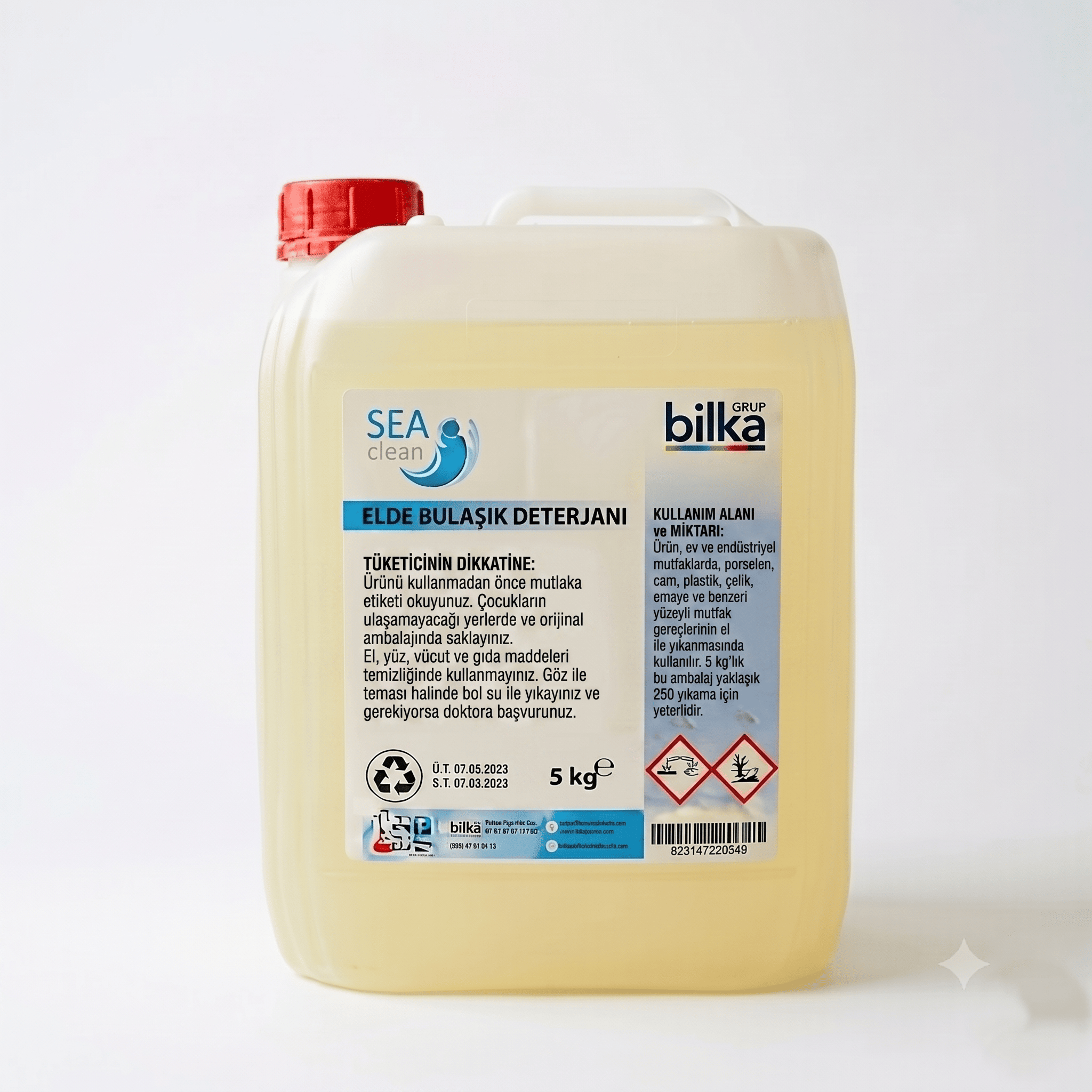 Sea Clean Elde Bulaşık Deterjanı 5 Kg