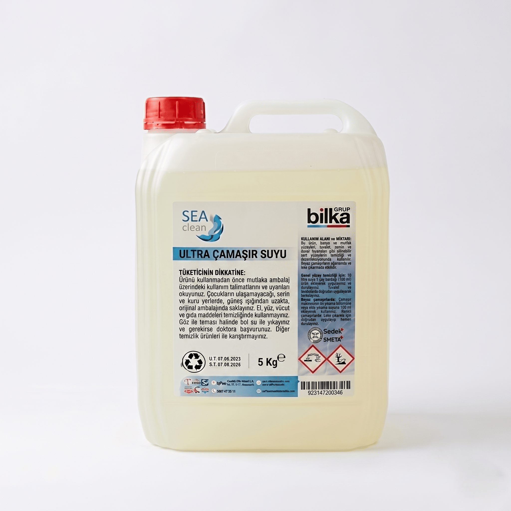 Sea Clean Ultra Çamaşır Suyu 5 Kg