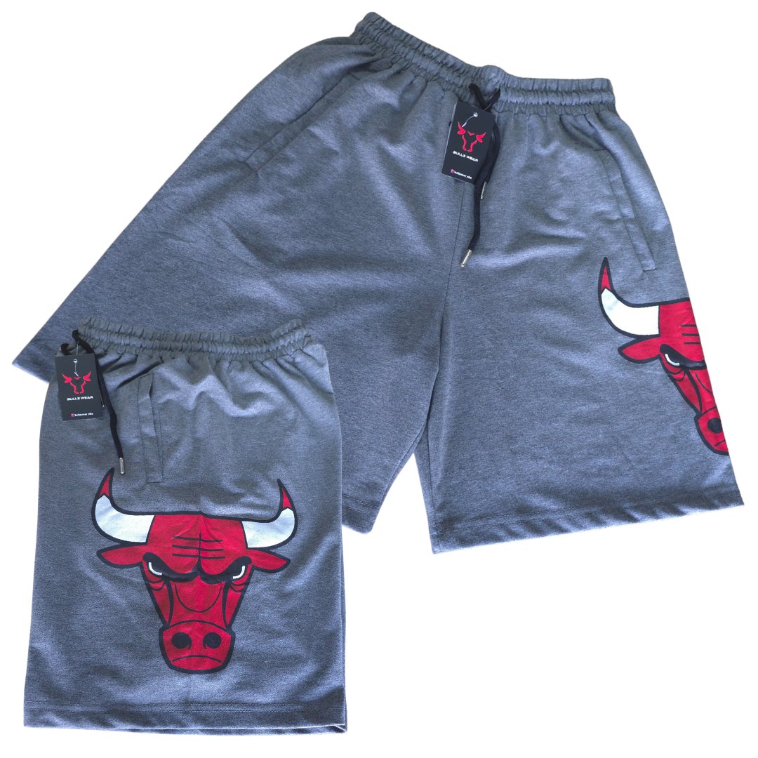 Kıbrıs Şortlar C.Bulls Penye Cotton Şort Gri