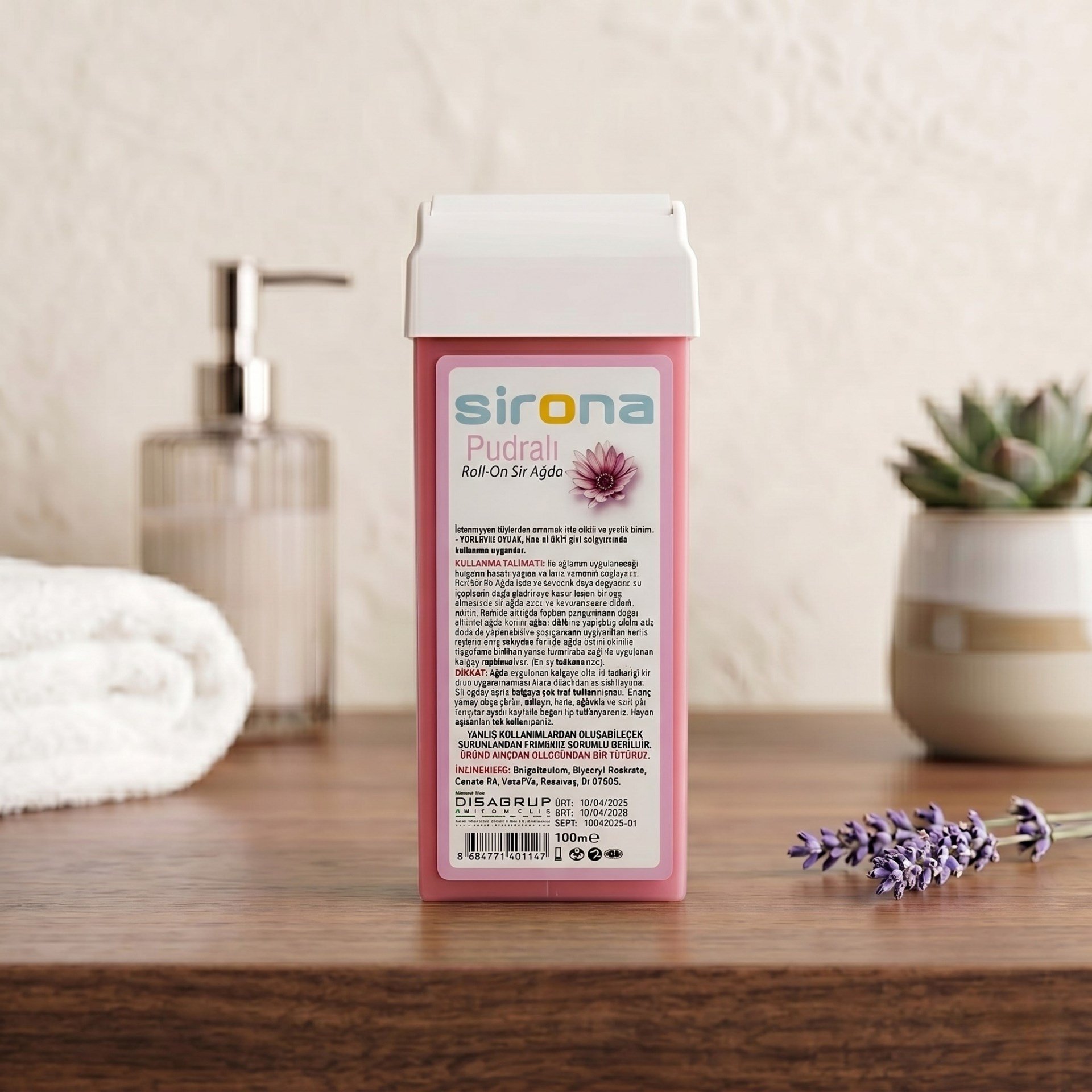 Ağda & Tüy Alma ÜrünleriSironaSirona Kartuş Ağda 100ml. Pudralı