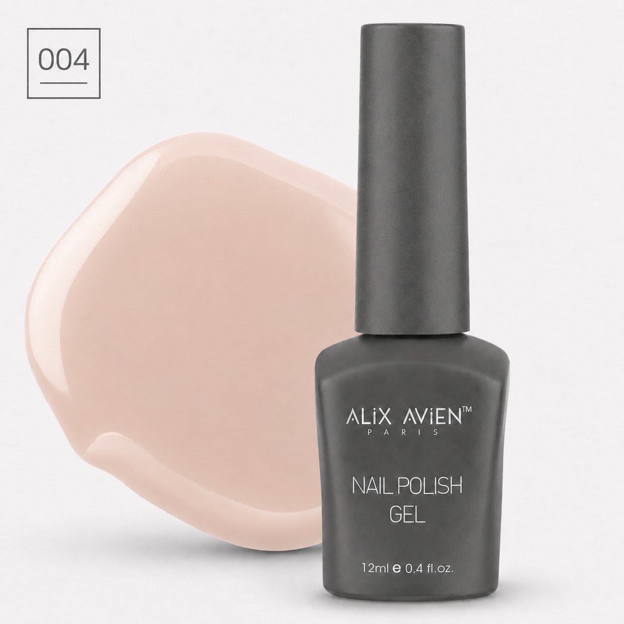 Klasik SeriAlix AvienAlix Avien Kalıcı Oje 12ml. 004 Bej
