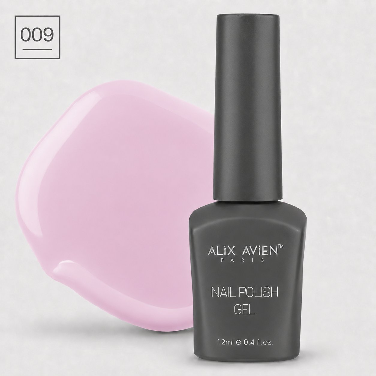 Klasik SeriAlix AvienAlix Avien Kalıcı Oje 12ml. 009 Açık Pembe