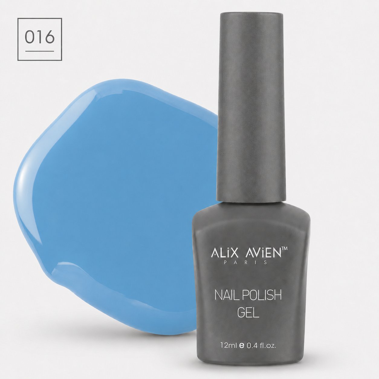 Klasik SeriAlix AvienAlix Avien Kalıcı Oje 12ml. 016 Bebek Mavisi