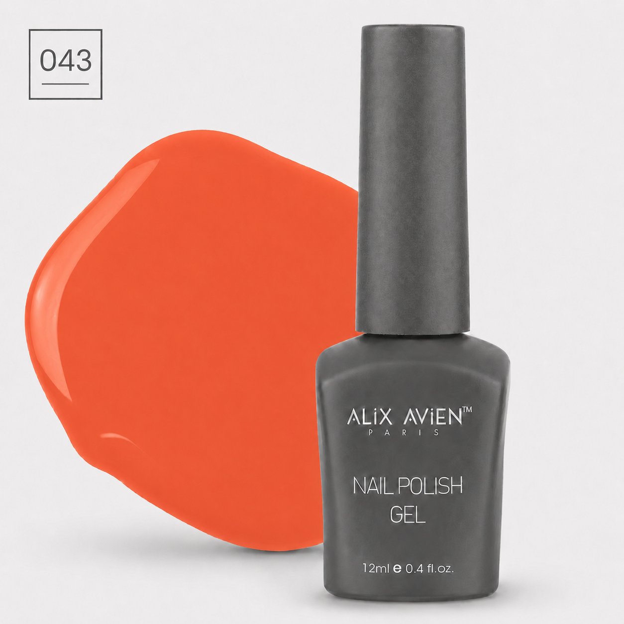 Klasik SeriAlix AvienAlix Avien Kalıcı Oje 12ml. 042 Nar Çiçeği