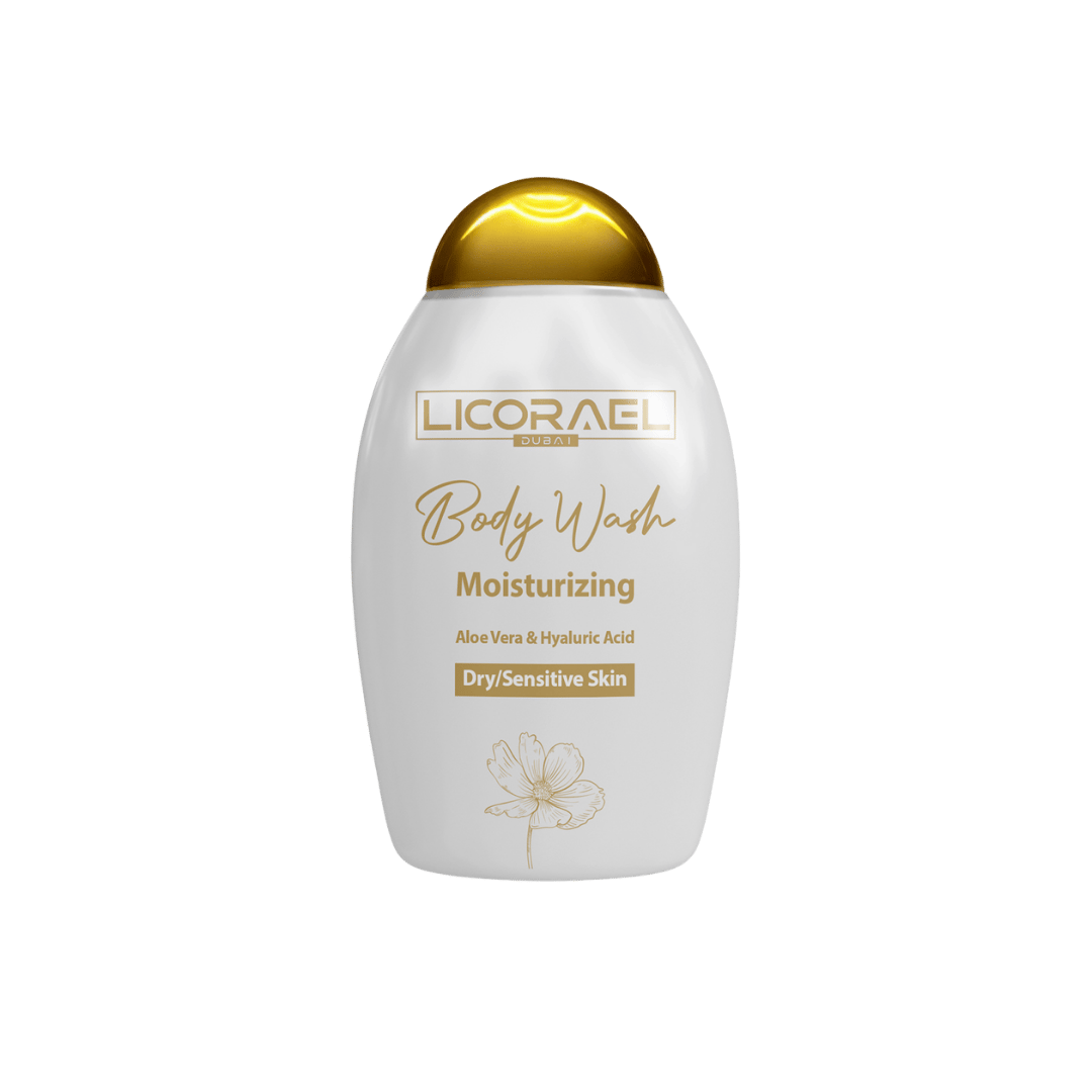 Licorael Dubai Duş Jeli 400ml. Aloe Vera & Hyaluric Acid