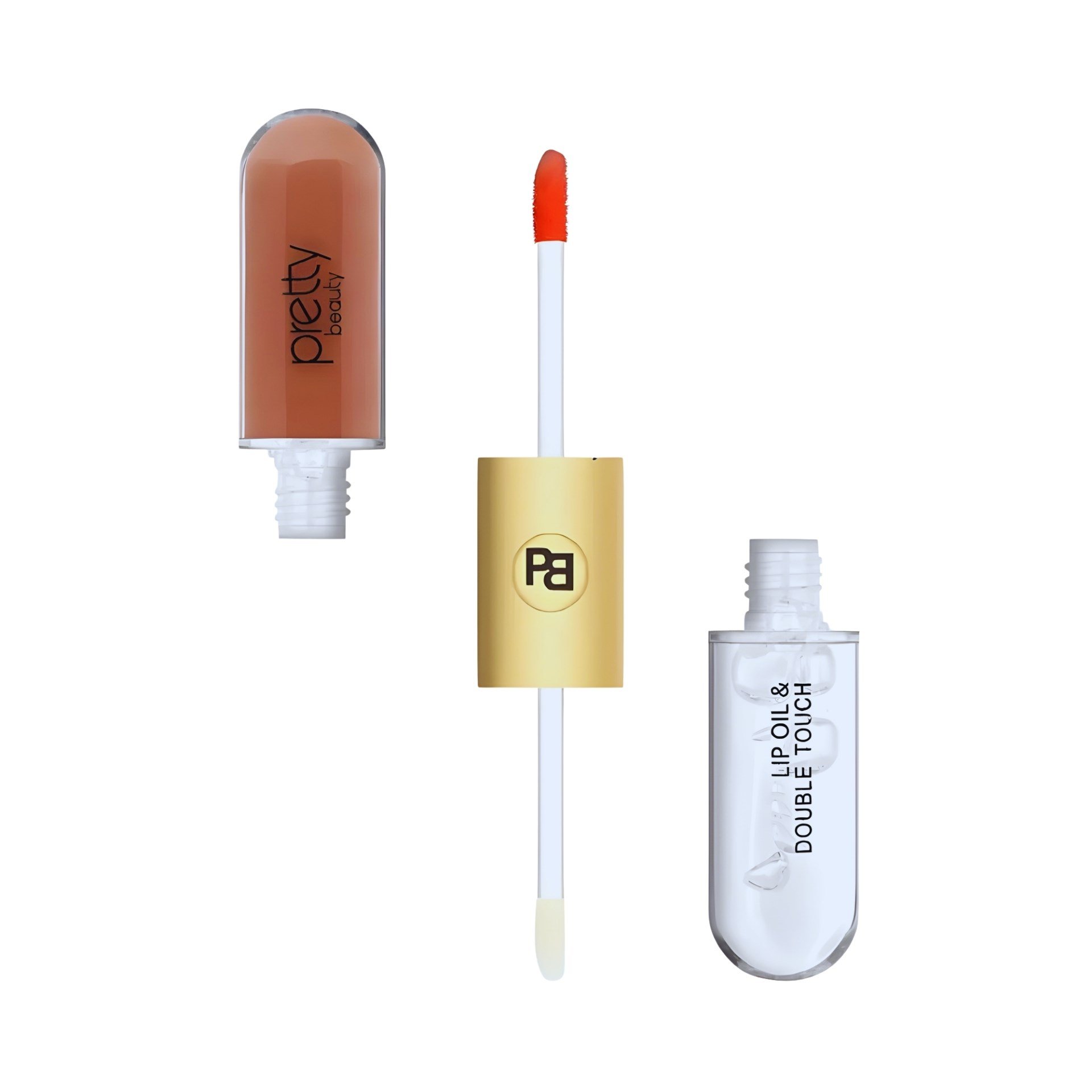 Parlatıcı - Lip GlossPretty BeautyPretty Beauty Lip Oil & Double Touch 05 PB-408A